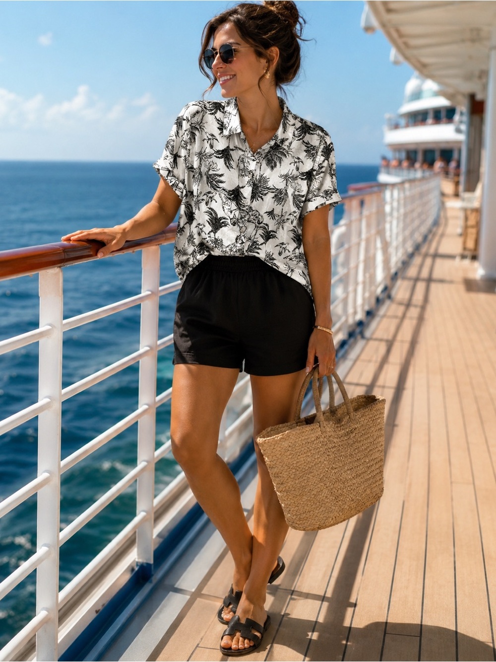 Joie linen top L